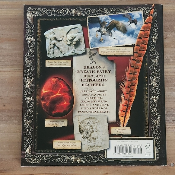 ๐ The Fantastical World of Beasts Book โ Mythical Creatures, Very Good - Picture 2 of 15